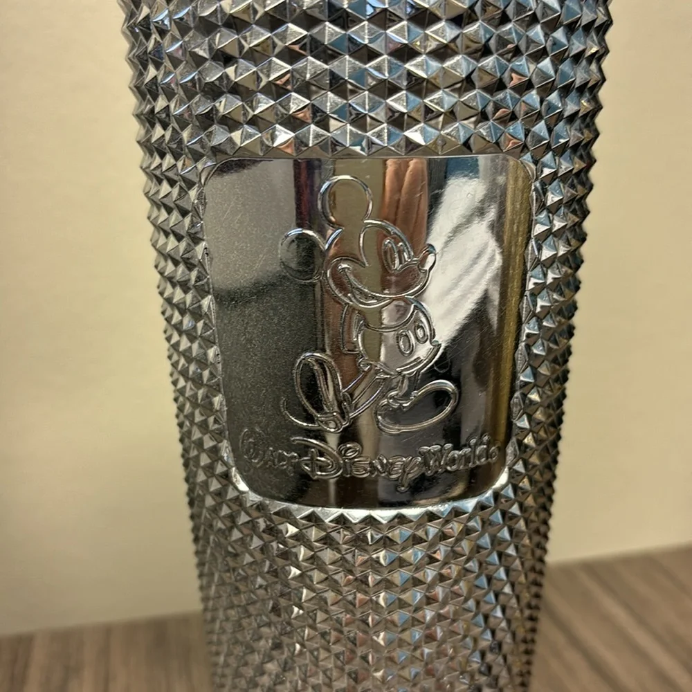 Starbucks Walt Disney World Silver Studded Tumbler